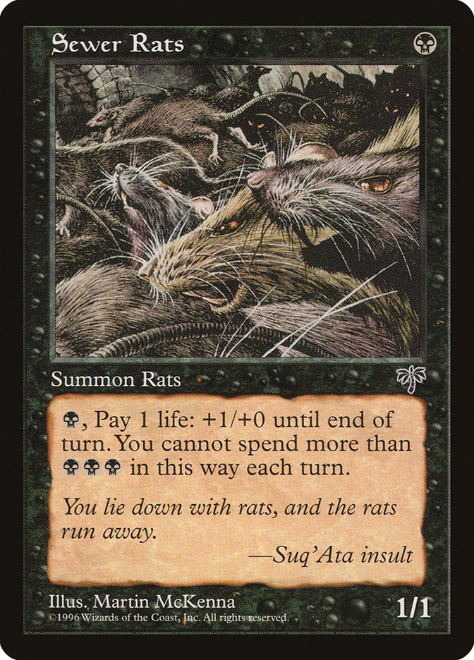 Sewer Rats 139/350 (Mirage)  | Good Games Modbury