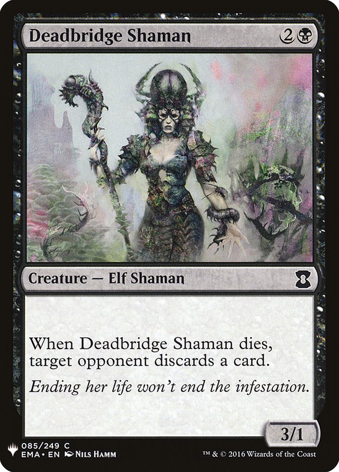 Deadbridge Shaman [Mystery Booster] | Good Games Modbury