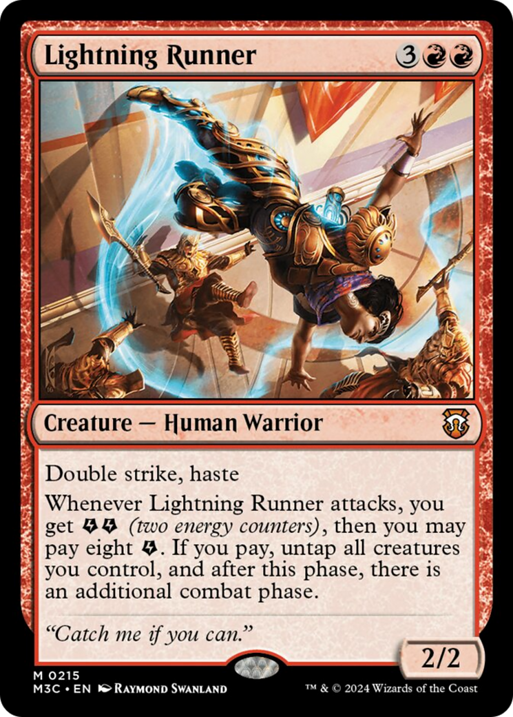 Lightning Runner [Modern Horizons 3 Commander] | Good Games Modbury