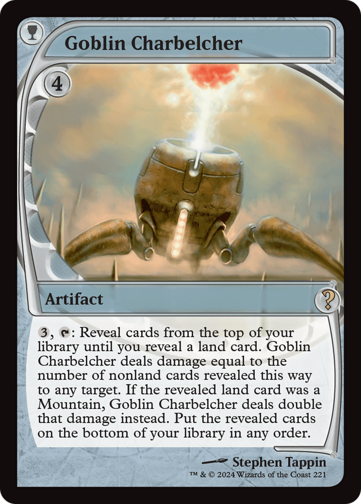 Goblin Charbelcher (Future Sight) [Mystery Booster 2] | Good Games Modbury