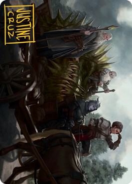 Grim Bounty Art Card Gold Stamped Signature 72 (Art Series: Adventures in the Forgotten Realms)  | Good Games Modbury