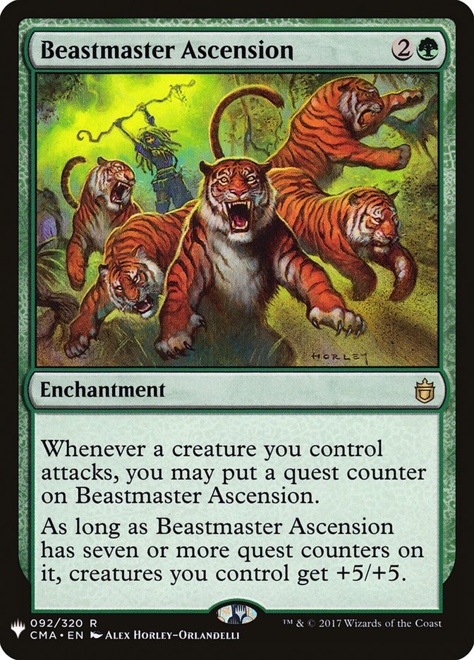 Beastmaster Ascension [Mystery Booster] | Good Games Modbury