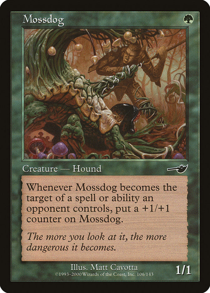 Mossdog 106/143 (Nemesis)  | Good Games Modbury
