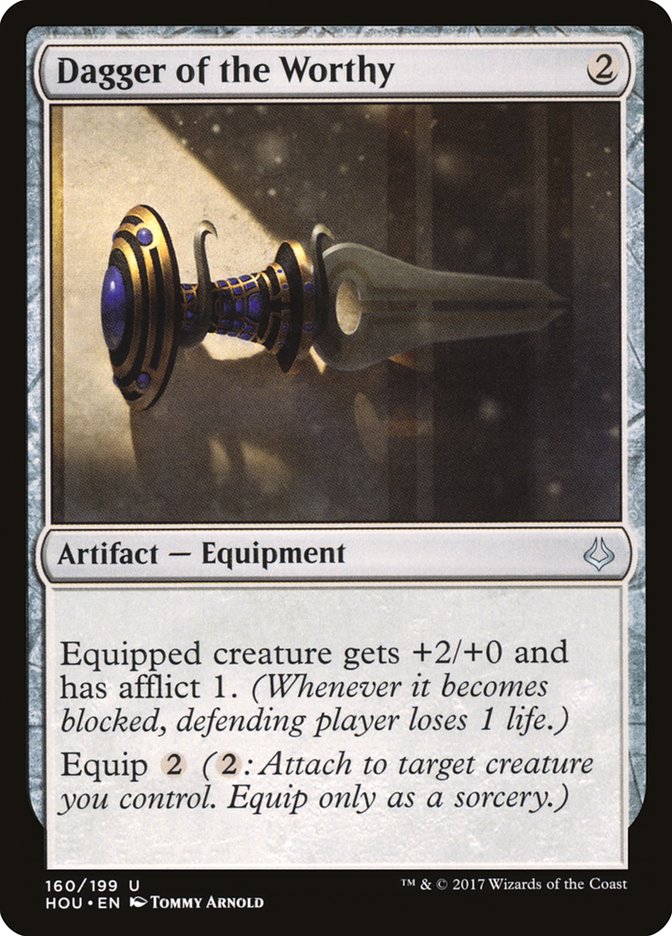 Dagger of the Worthy 160/199 (Hour of Devastation)  - Foil | Good Games Modbury