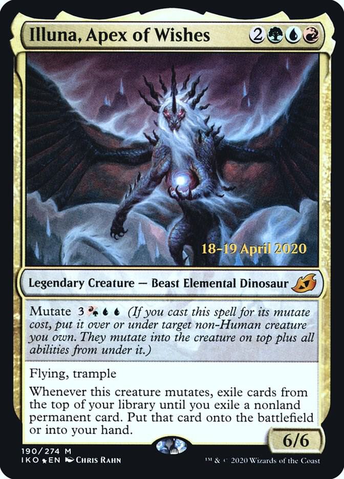 Illuna Apex of Wishes 190s/137 (Prerelease Cards)  - Foil | Good Games Modbury