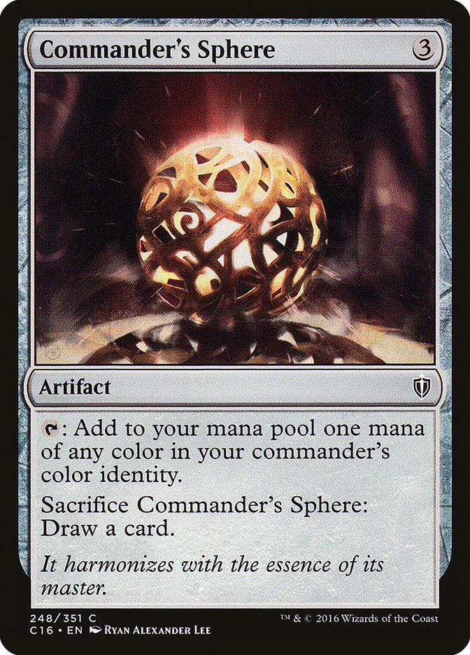Commander's Sphere [Commander 2016] | Good Games Modbury
