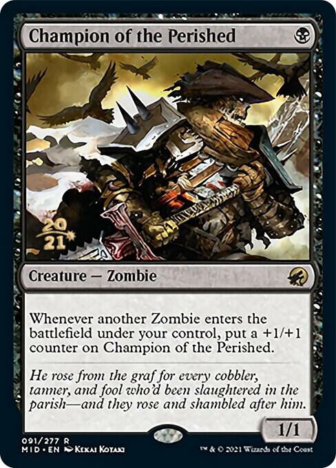 Champion of the Perished 91s/171 (Prerelease Cards)  - Foil | Good Games Modbury