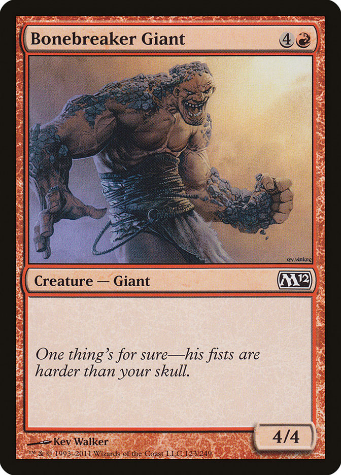 Bonebreaker Giant [Magic 2012] | Good Games Modbury