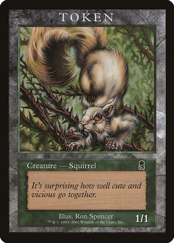 Squirrel Token [Magic Player Rewards 2002] | Good Games Modbury