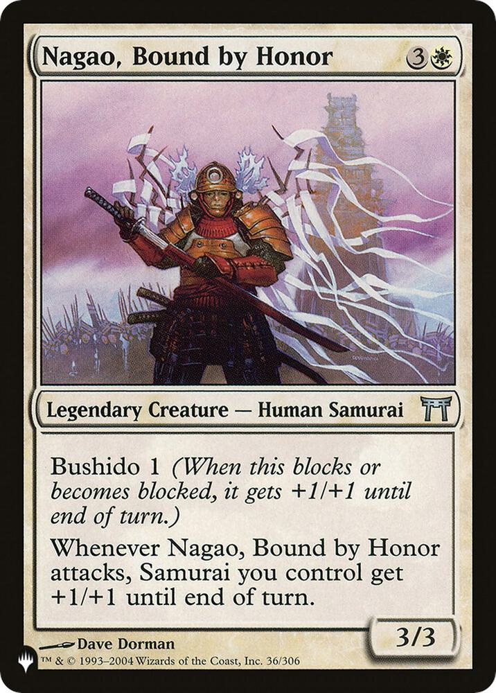 Nagao Bound by Honor CHK-36/5075 (The List Reprints)  | Good Games Modbury