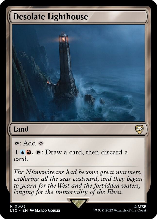 Desolate Lighthouse 303 (Commander: The Lord of the Rings: Tales of Middle-earth)  | Good Games Modbury