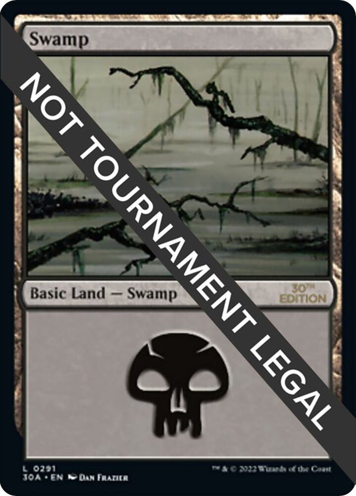 Swamp 291 291/594 (30th Anniversary Edition)  | Good Games Modbury