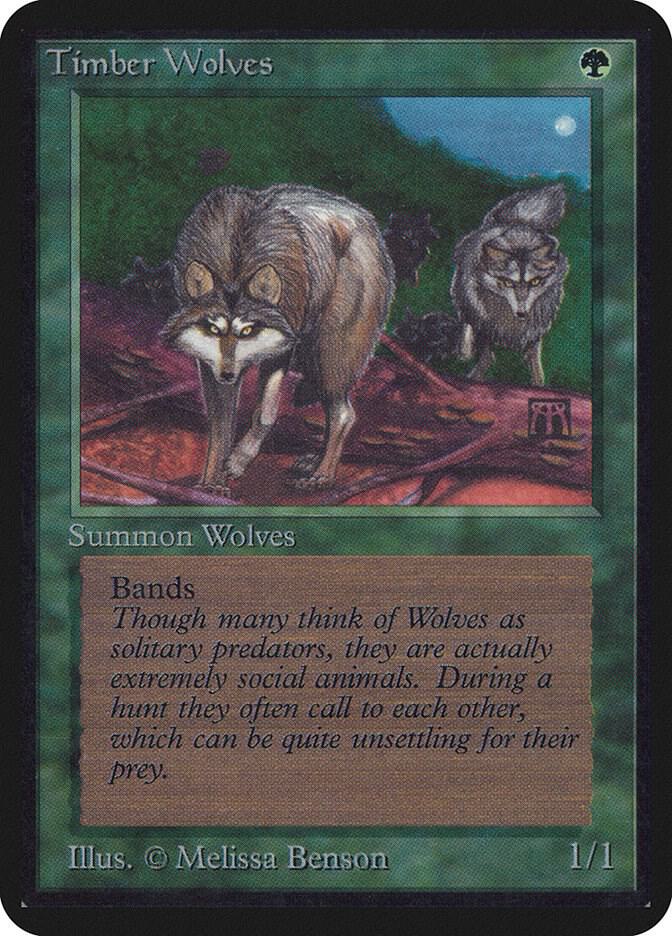 Timber Wolves 219/295 (Alpha Edition)  | Good Games Modbury