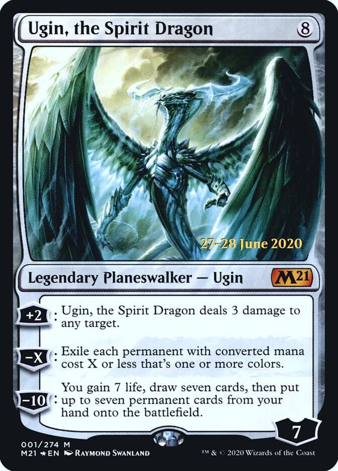 Ugin the Spirit Dragon 1s/137 (Prerelease Cards)  - Foil | Good Games Modbury