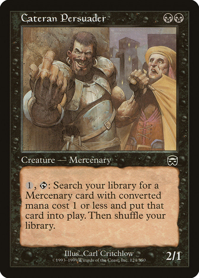 Cateran Persuader [Mercadian Masques] | Good Games Modbury