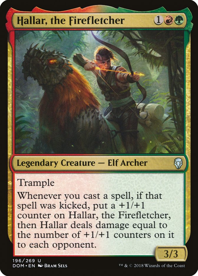 Hallar, the Firefletcher 196 (Dominaria)  | Good Games Modbury