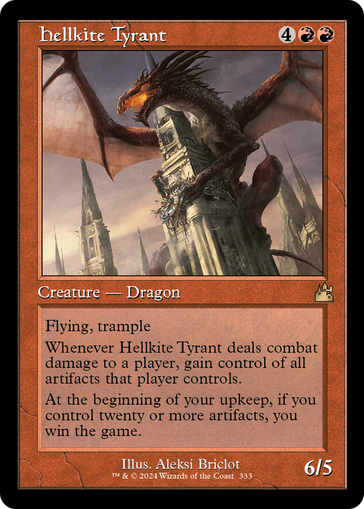 Hellkite Tyrant (Retro Frame) [Ravnica Remastered] | Good Games Modbury