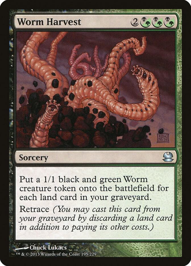 Worm Harvest 195/229 (Modern Masters)  | Good Games Modbury