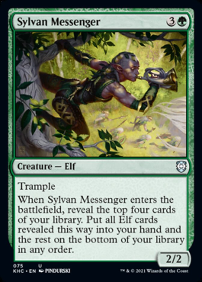 Sylvan Messenger [Kaldheim Commander] | Good Games Modbury
