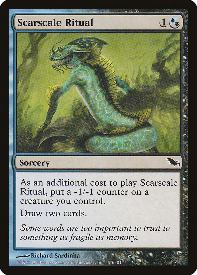 Scarscale Ritual 175/301 (Shadowmoor)  | Good Games Modbury