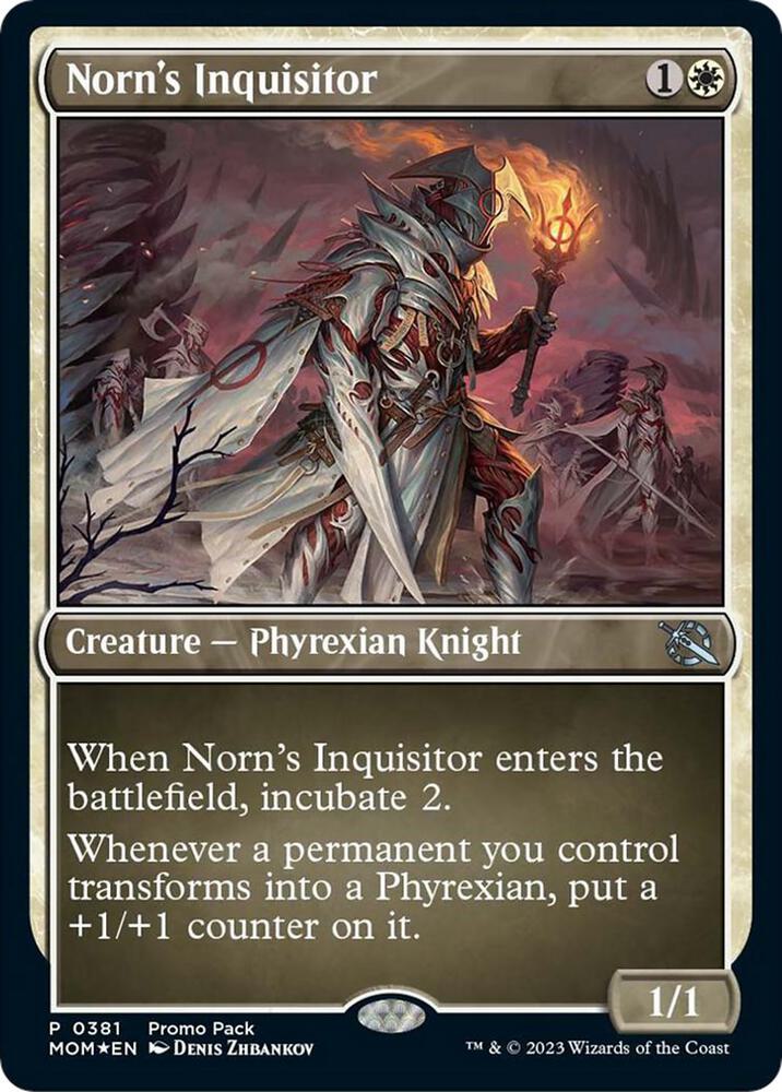 Norns Inquisitor 381 (Promo Pack: March of the Machine)  - Foil | Good Games Modbury