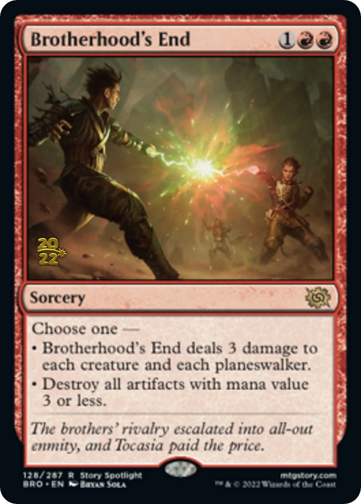 Brotherhood's End [The Brothers' War: Prerelease Promos] | Good Games Modbury