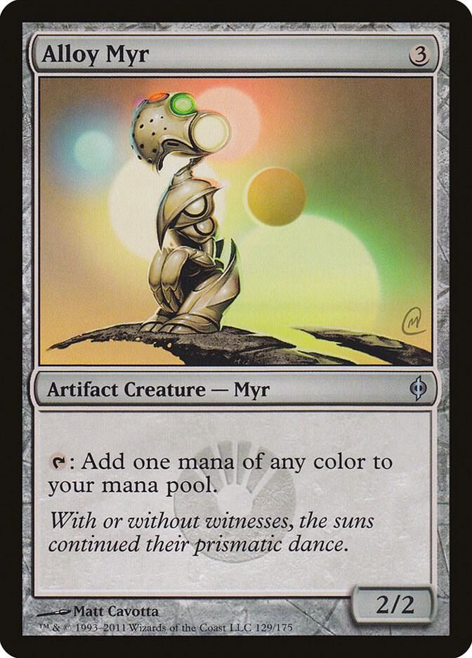 Alloy Myr 129/175 (New Phyrexia)  - Foil | Good Games Modbury