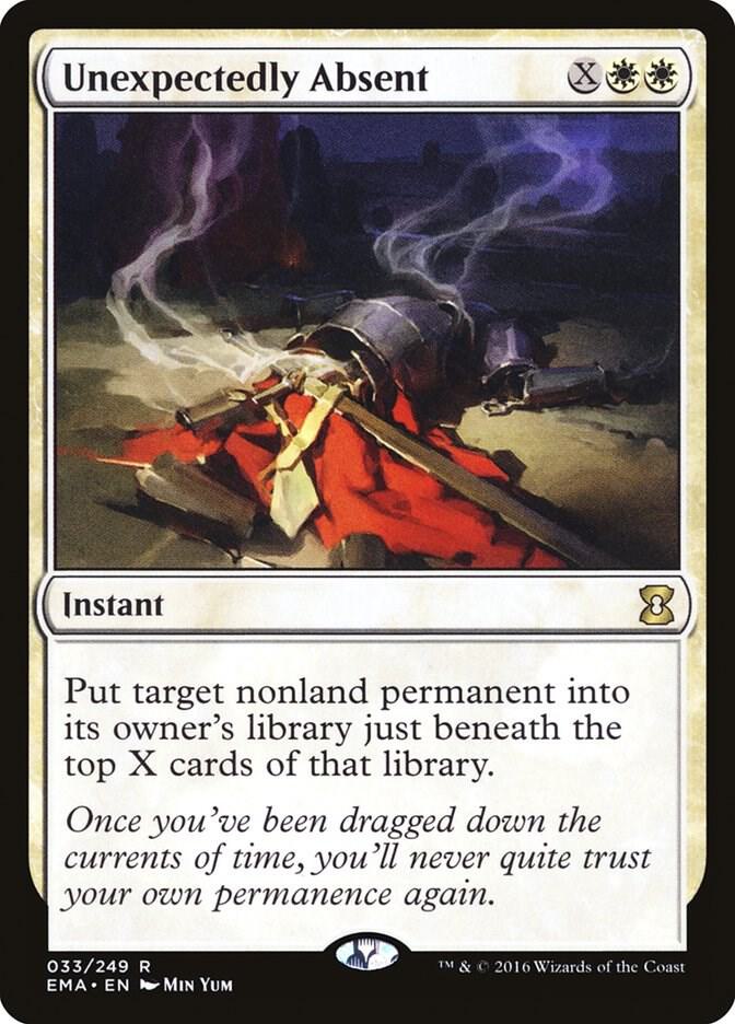 Unexpectedly Absent 33/249 (Eternal Masters)  - Foil | Good Games Modbury