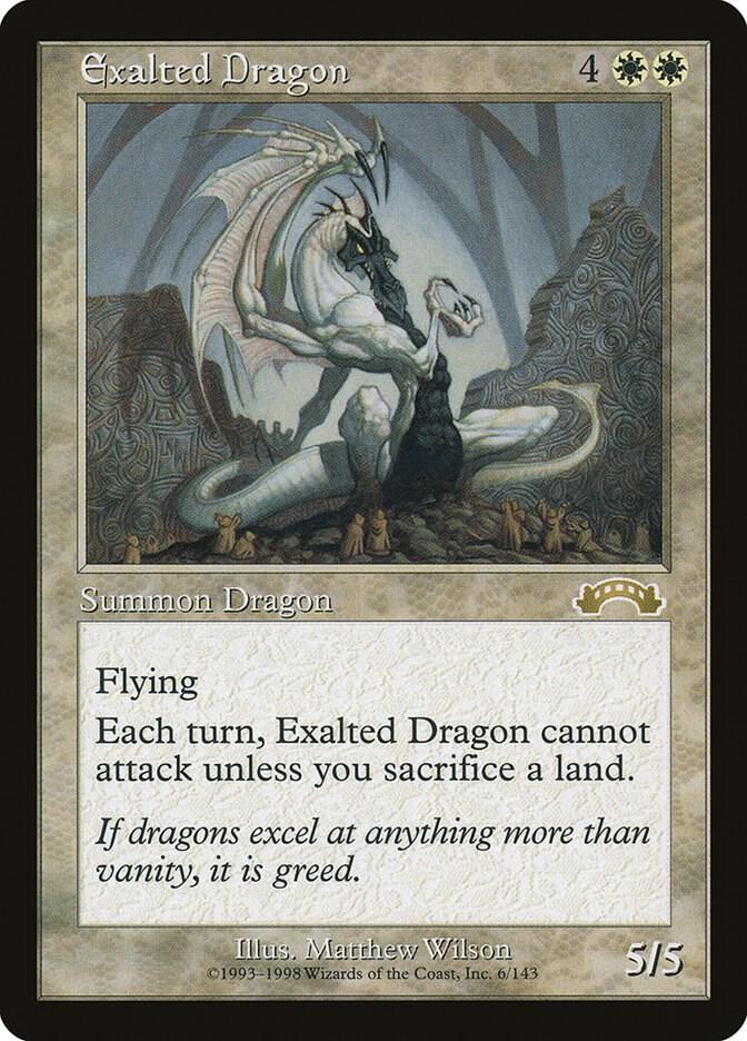 Exalted Dragon 6/143 (Exodus)  | Good Games Modbury