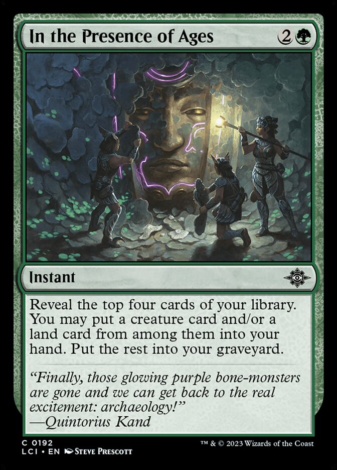 In the Presence of Ages 192/291 (The Lost Caverns of Ixalan)  | Good Games Modbury