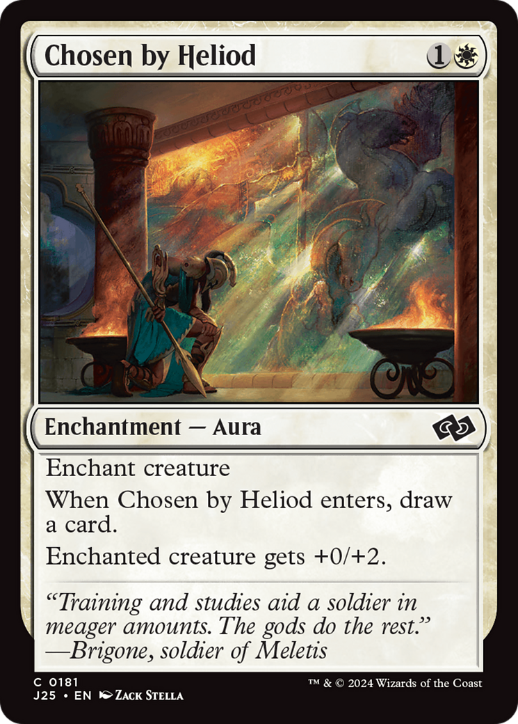 Chosen by Heliod [Foundations Jumpstart] | Good Games Modbury