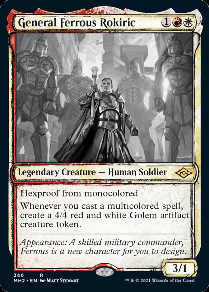 General Ferrous Rokiric (Sketch) [Modern Horizons 2] | Good Games Modbury