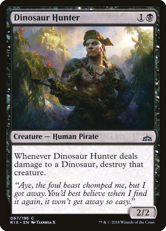 Dinosaur Hunter 67/196 (Rivals of Ixalan)  | Good Games Modbury