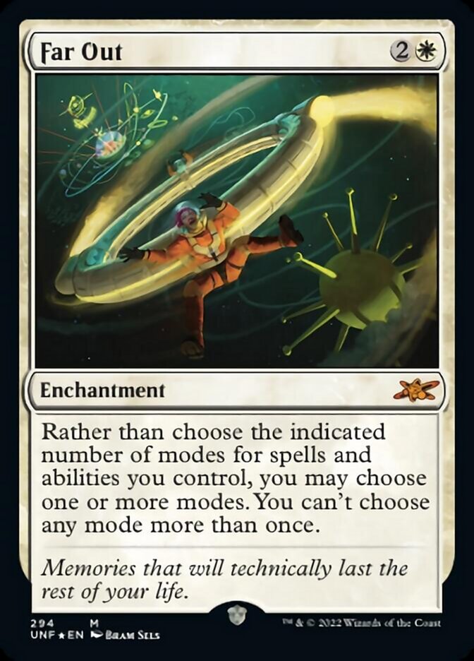 Far Out (Galaxy Foil) [Unfinity] | Good Games Modbury