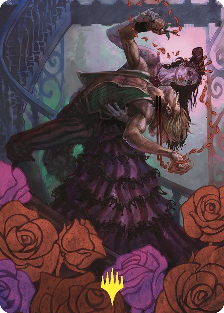 Exsanguinate Art Card 2 Gold Stamped 37 (Art Series: Commander Masters)  | Good Games Modbury