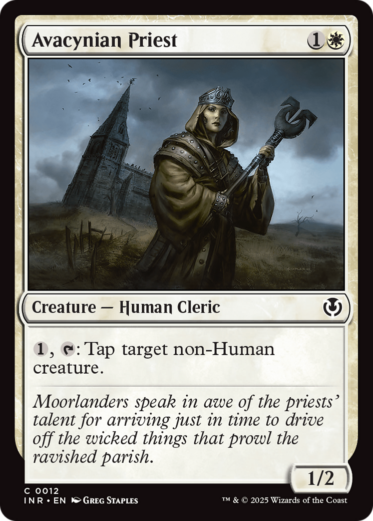 Avacynian Priest [Innistrad Remastered] | Good Games Modbury