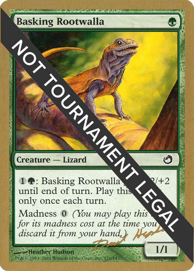 Basking Rootwalla 2003 Dave Humpherys TOR dh121/142 (World Championship Decks)  | Good Games Modbury