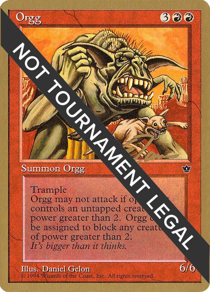 Orgg 1996 Eric Tam FEM et63/308 (World Championship Decks)  | Good Games Modbury
