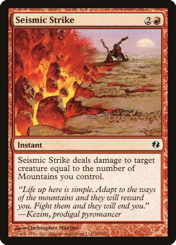 Seismic Strike 70/77 (Duel Decks: Venser vs. Koth)  | Good Games Modbury