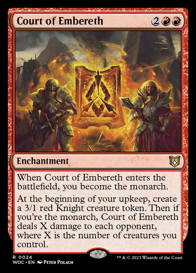Court of Embereth 24 (Commander: Wilds of Eldraine)  | Good Games Modbury