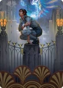 Giada Font of Hope Art Card 65 81 65 (Art Series: Streets of New Capenna)  | Good Games Modbury