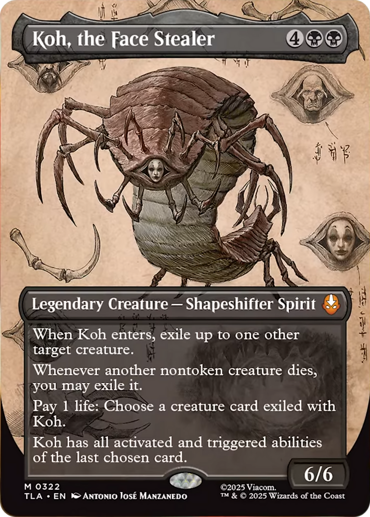 Koh, the Face Stealer (Borderless) [Avatar: The Last Airbender] | Good Games Modbury