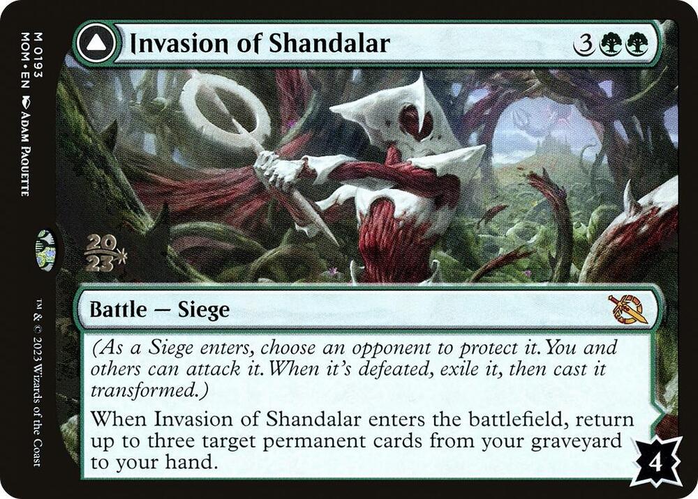 Invasion of Shandalar 193s/162 (Prerelease Cards)  - Foil | Good Games Modbury