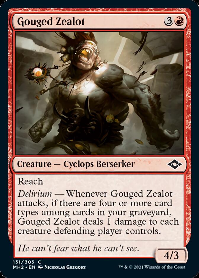 Gouged Zealot [Modern Horizons 2] | Good Games Modbury