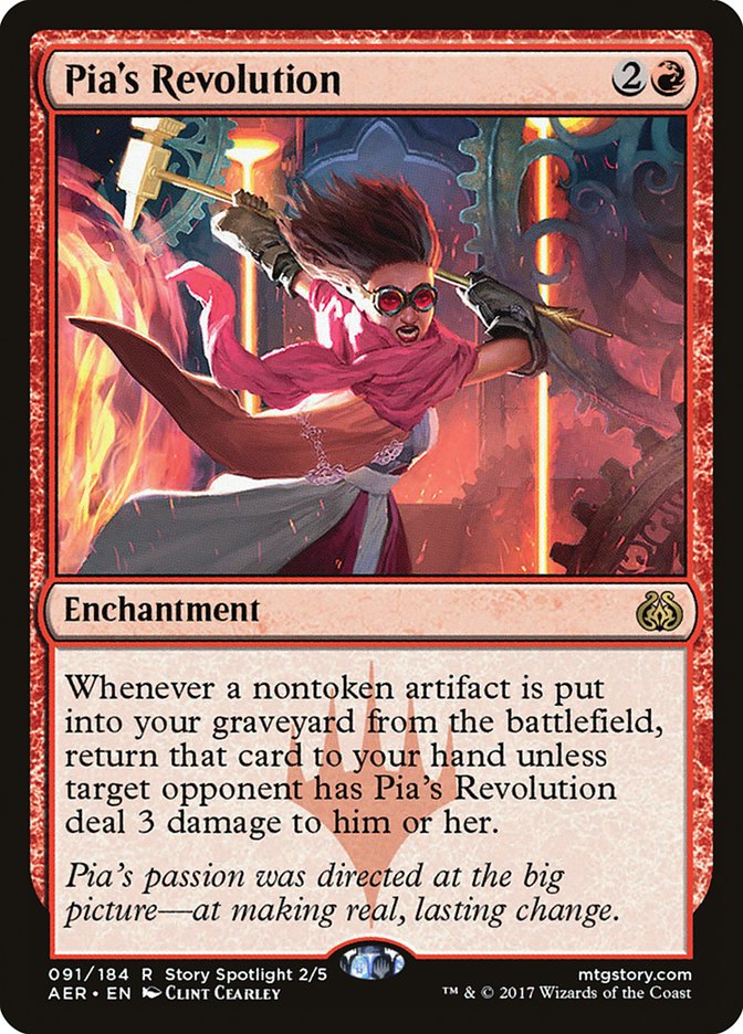 Pia's Revolution 91/184 (Aether Revolt)  | Good Games Modbury