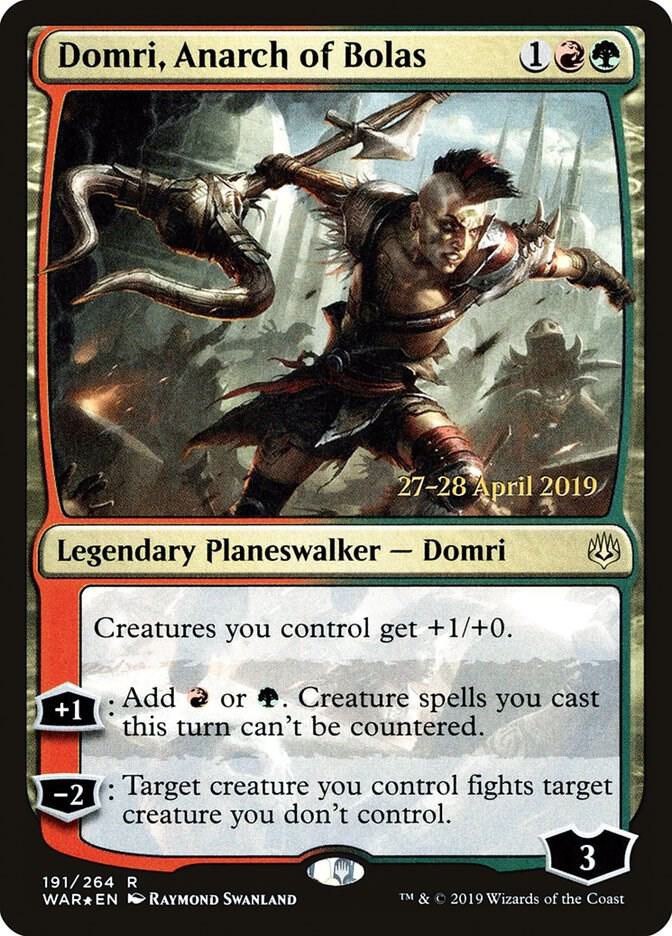 Domri Anarch of Bolas 191s/176 (Prerelease Cards)  - Foil | Good Games Modbury