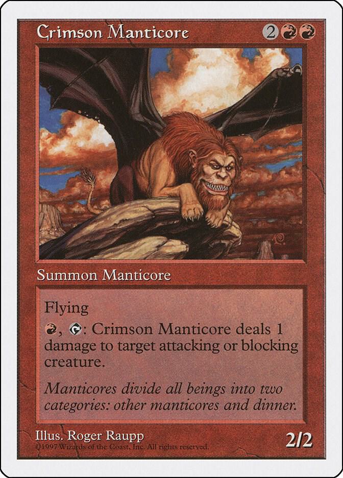 Crimson Manticore 217/455 (Fifth Edition)  | Good Games Modbury
