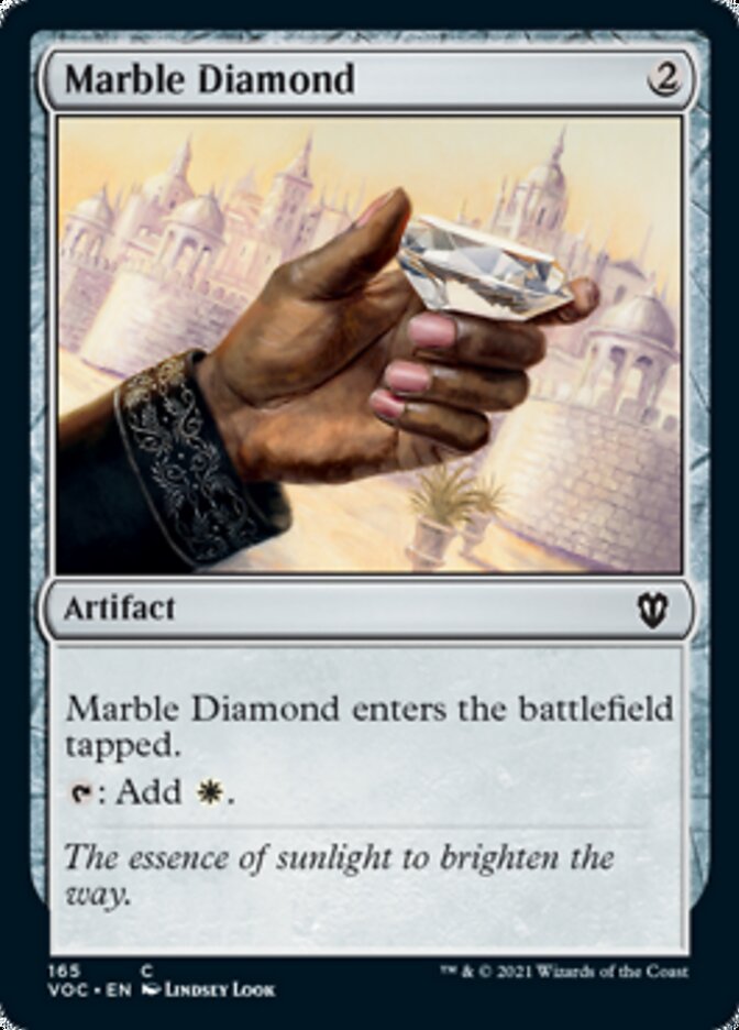 Marble Diamond [Innistrad: Crimson Vow Commander] | Good Games Modbury