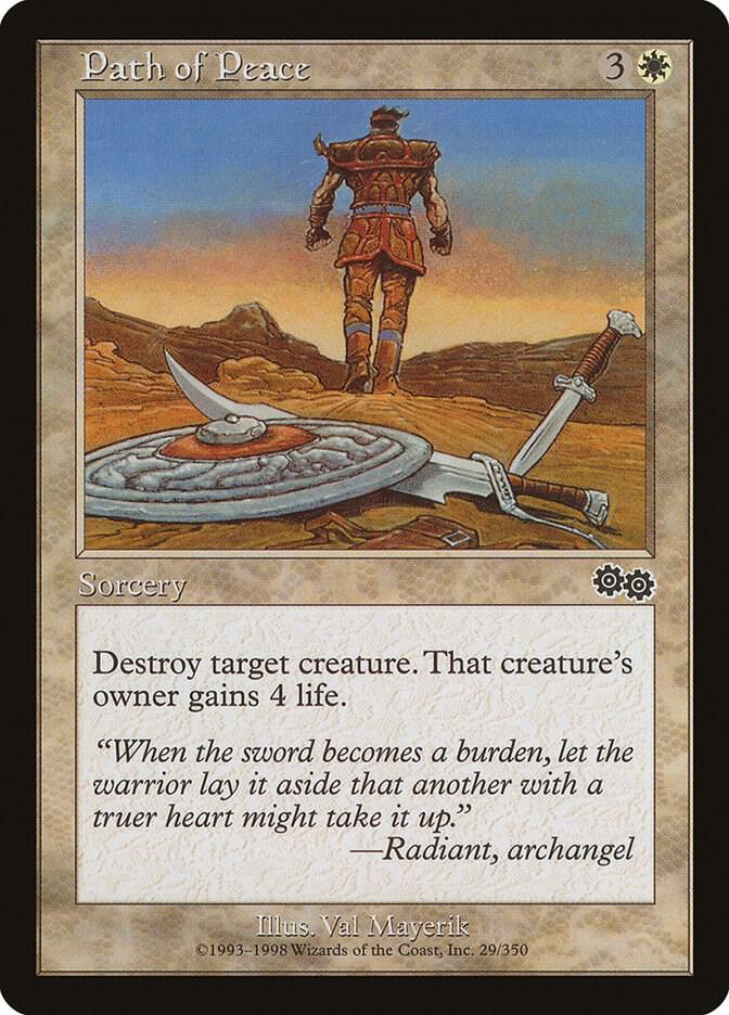 Path of Peace 29/350 (Urza's Saga)  | Good Games Modbury