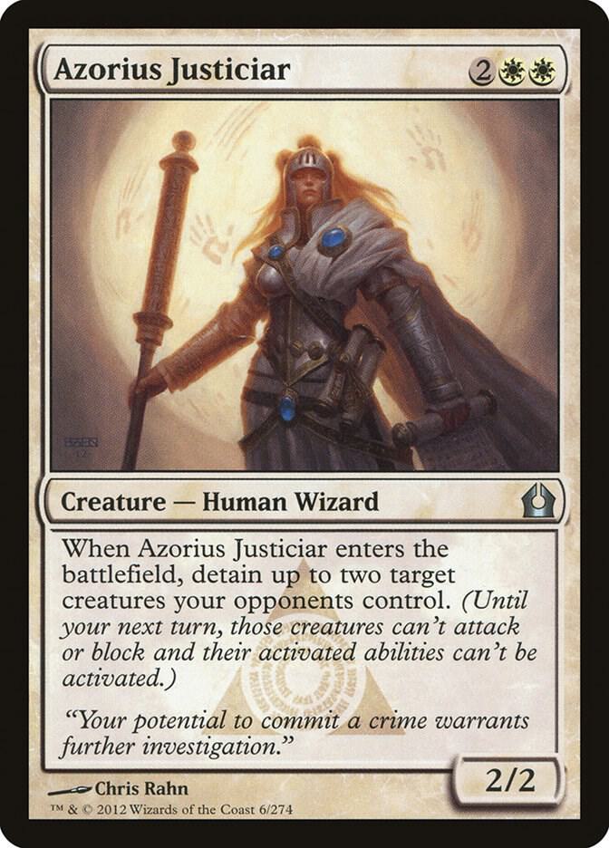 Azorius Justiciar 6/274 (Return to Ravnica)  - Foil | Good Games Modbury